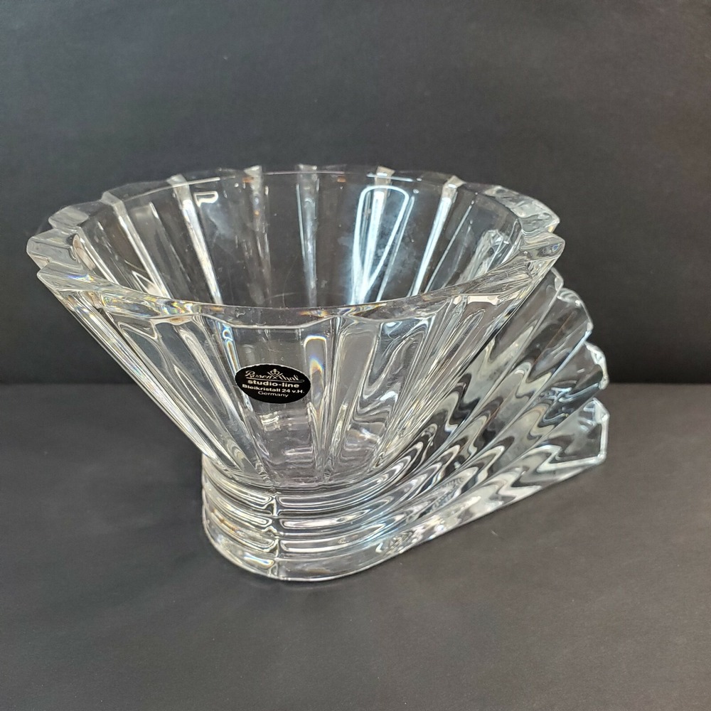 Rosenthal Studio Line Germany 24% Lead Crystal Art Deco Votive Candle Holder